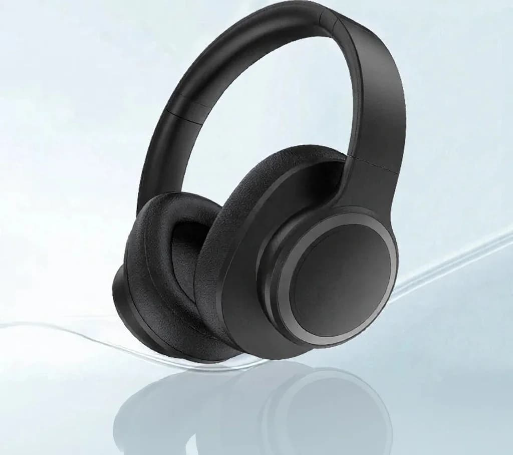 Fones de Ouvido Sem Fio Over-Ear com Cancelamento Ativo de Ruído e Bluetooth 5.4