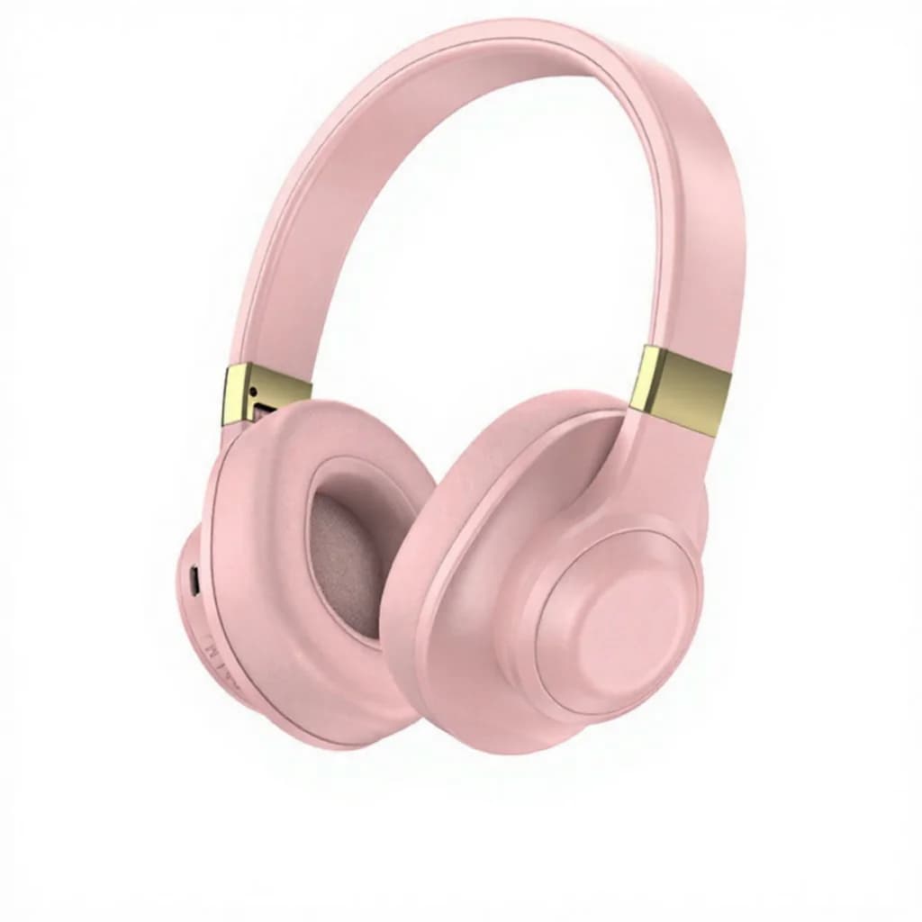 Fone de Ouvido Bluetooth Over-Ear Sem Fio com Graves Profundos e Longa Duração de Bateria
