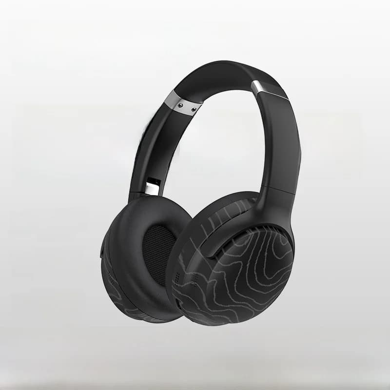 Fones de Ouvido Bluetooth Sem Fio Over-Ear com Rádio FM e Redução de Ruído