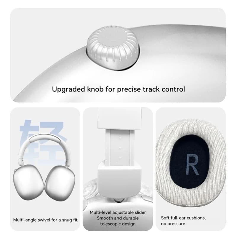 Fone de Ouvido Bluetooth Sem Fio Over-Ear com Longa Duração da Bateria