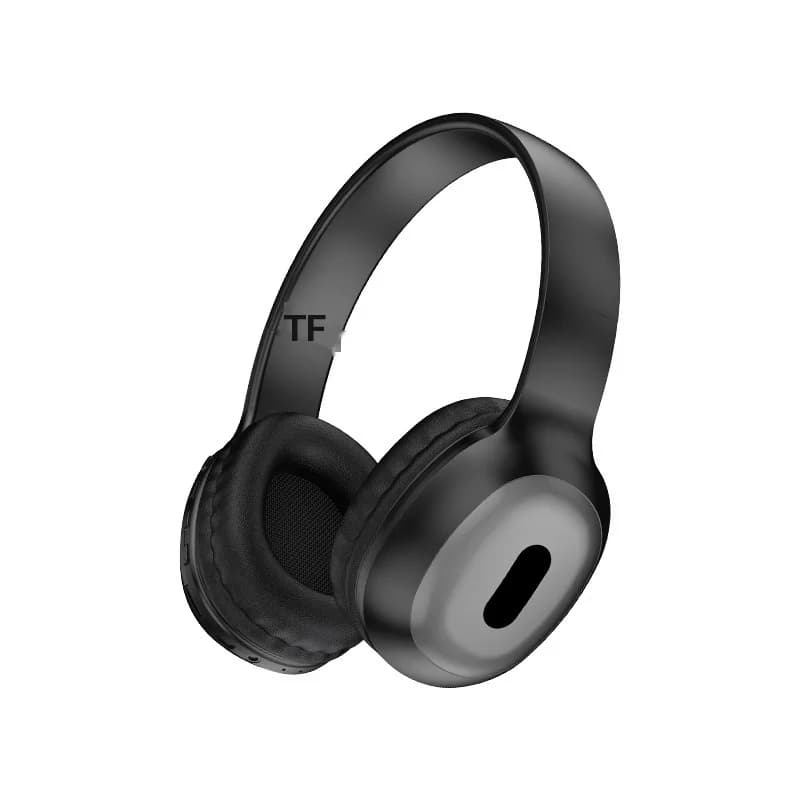 Fone de Ouvido Bluetooth Over-Ear com Slot para Cartão TF e Entrada AUX