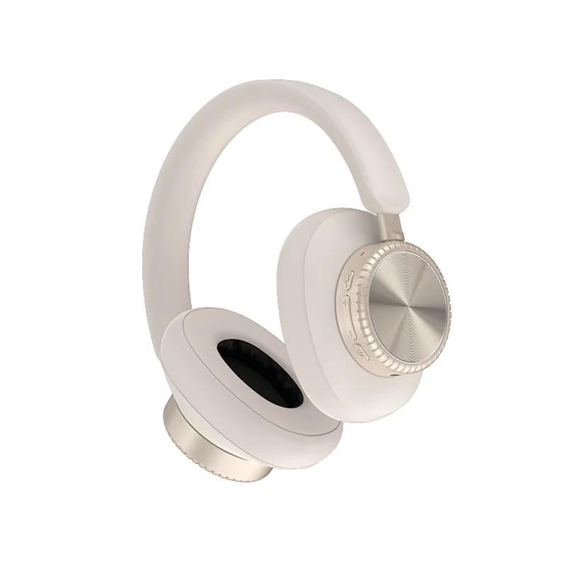 Fone de Ouvido Bluetooth Sem Fio Over-Ear com Cancelamento de Ruído e Estojo