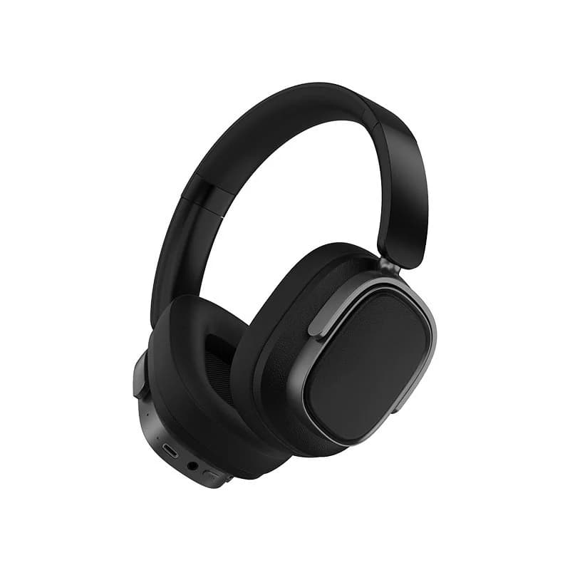 Fones de Ouvido Sem Fio Retrô com Cancelamento de Ruído Ativo