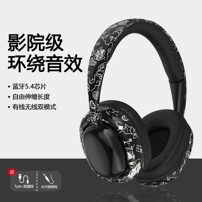 Fones de Ouvido Bluetooth Over-Ear com Graves Profundos e Conectividade Sem Fio